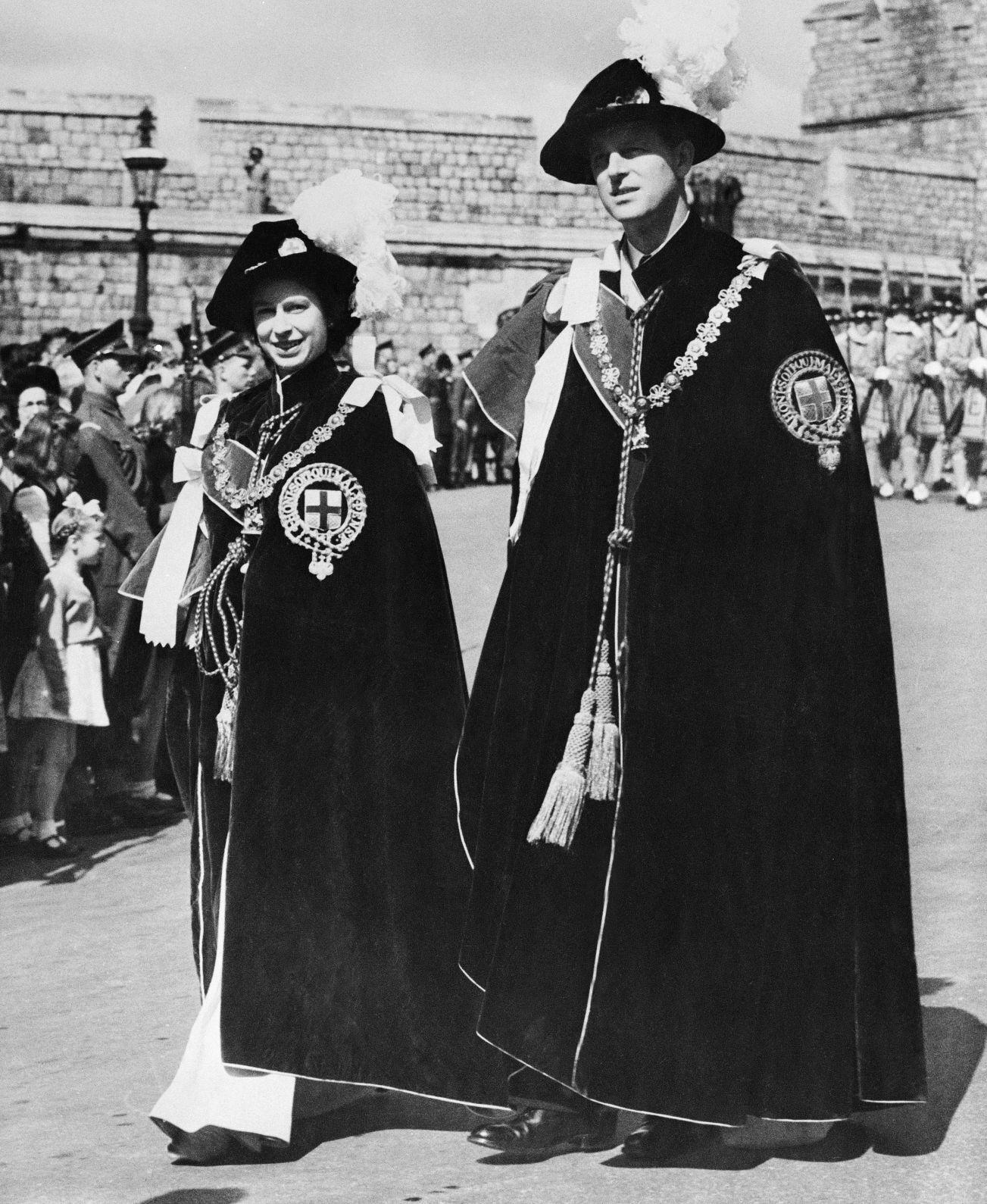 1948: Princess Elizabeth and Prince Philip